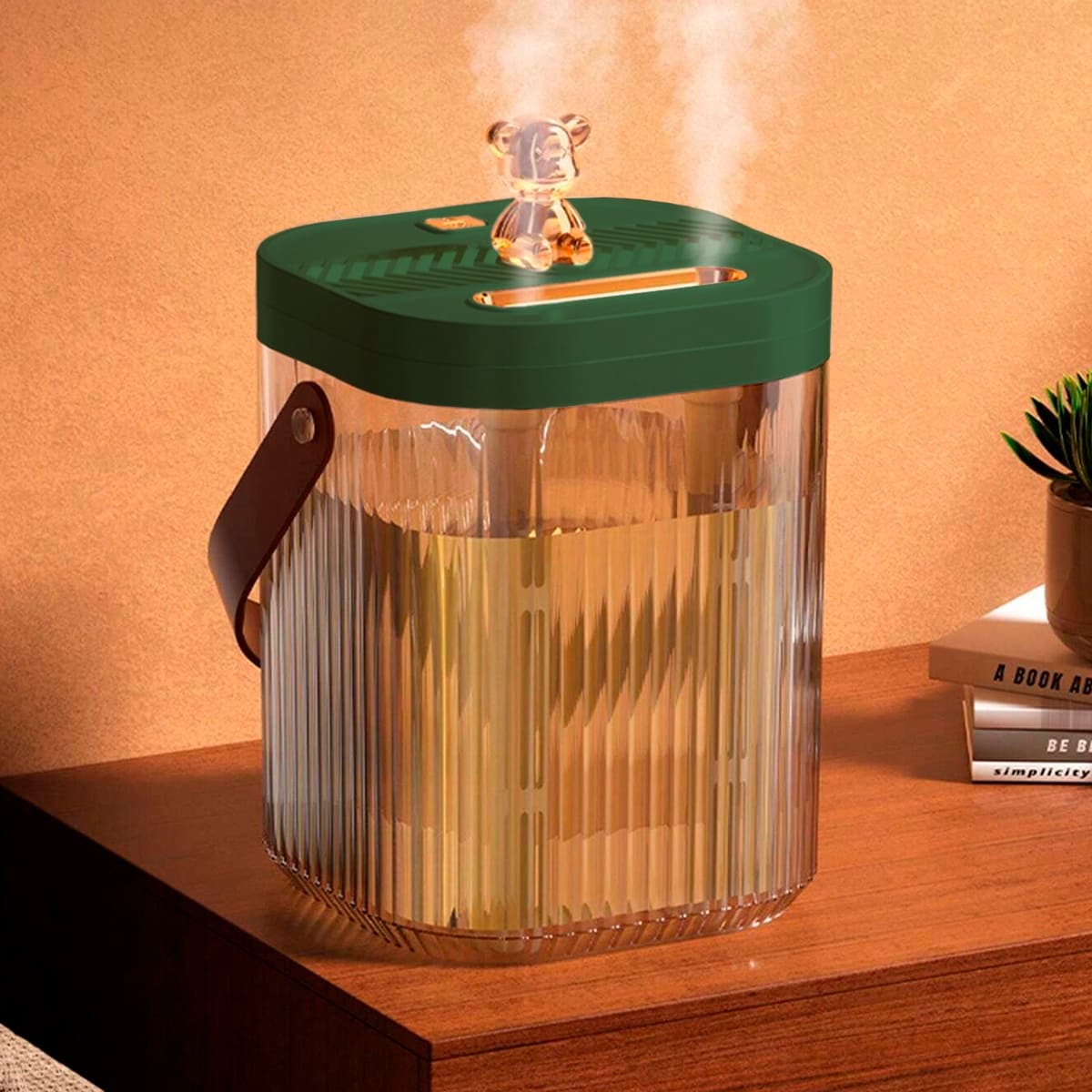 Miniatura 6 de Humidificador Oso Dorado LED 2L HM-18K